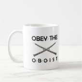 Obey the Oboist Koffiemok (Links)