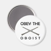 Obey the Oboist Magneet (Voorkant / Achterkant)