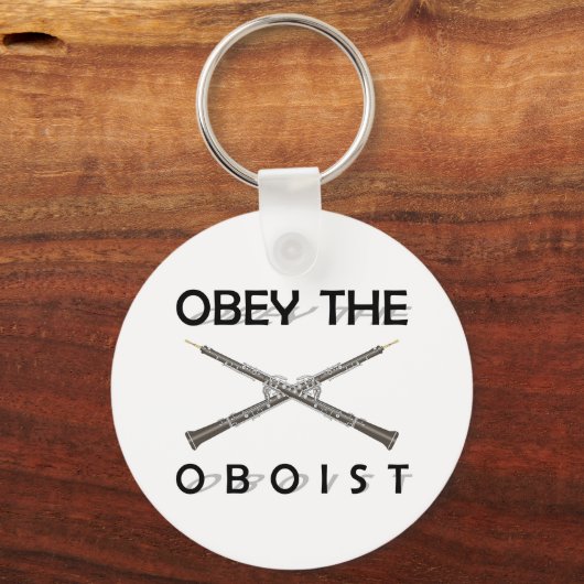 Obey the Oboist Sleutelhanger (Voorkant)