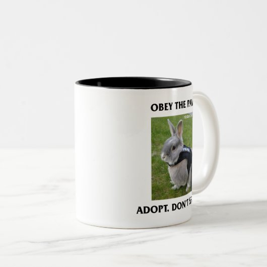 Obey the Paw Mok (Voorkant rechts)