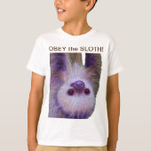 Obey The Sloth. T-shirt (Voorkant)