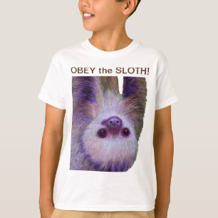 Obey The Sloth. T-shirt