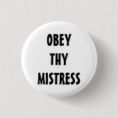 OBEY THEMA RONDE BUTTON 3,2 CM (Voorkant)