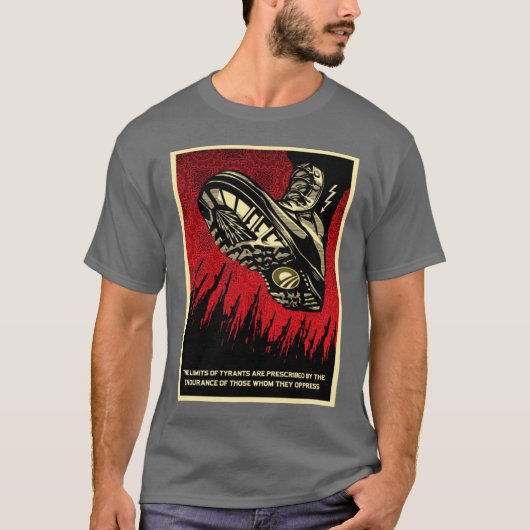 Obey Tyrant T-shirt (Voorkant)