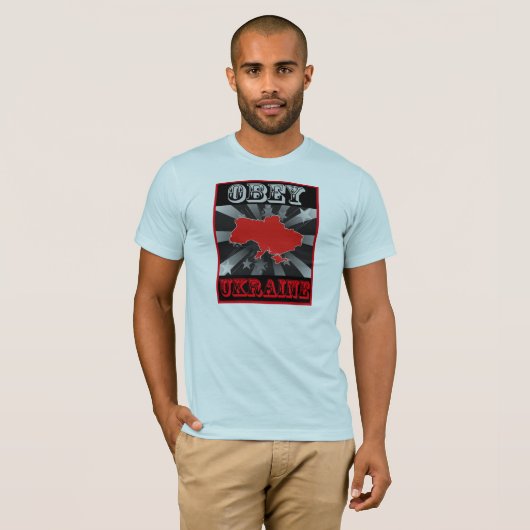 Obey Ukraine T-shirt (Voorkant volledig)