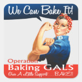 OBG Logo Square Stickers (Voorkant)