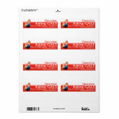 OBG Logo Verzendlabels Etiket (Full Sheet)