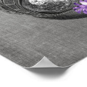 OBGYN Anatomie Floral Art Womb Baby Decor Print 3 (Hoek)