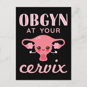 OBGYN bij Uw Cervix Briefkaart