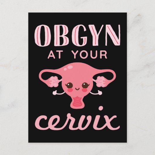OBGYN bij Uw Cervix Briefkaart (Voorkant)