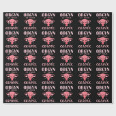 OBGYN bij Uw Cervix Cadeaupapier (Vlak)