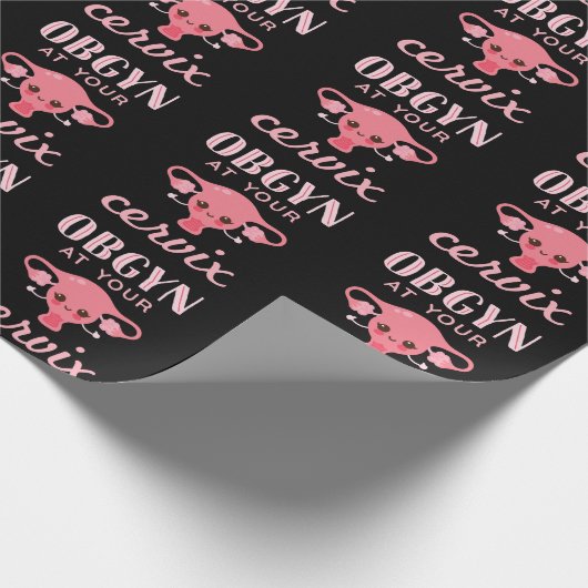 OBGYN bij Uw Cervix Cadeaupapier (Hoek)