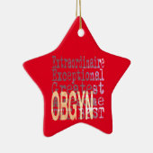 OBGYN Extraordinaire Keramisch Ornament (Rechts)