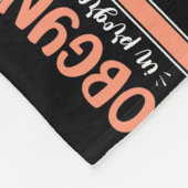 OBGYN in behandeling OB Verpleegkundige Uterus OB  Fleece Deken (Hoek)