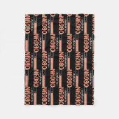 OBGYN in behandeling OB Verpleegkundige Uterus OB  Fleece Deken (Voorkant)