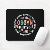 Obgyn Nurse Appreciation Circle Obgyn Nurse Obgyn Muismat (Met muis)