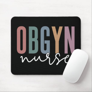 OBGYN Nurse Verloskunde en gynaecologie Verpleeg Muismat