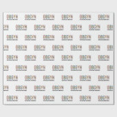 OBGYN Obstetricist Gynaecoloog Leopard Print Cadeaupapier (Vlak)