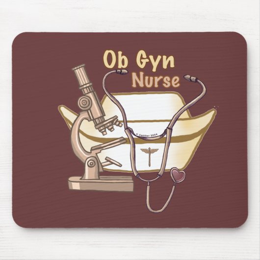 OBGyn Verpleegster Muismat (Voorkant)