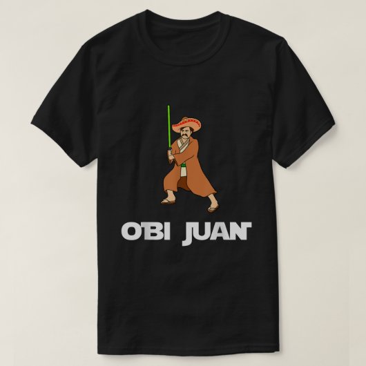 Obi Juan Parody T Shirt Mexico Cinco De Mayo T Sh (Design voorkant)