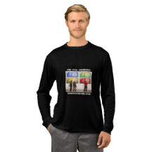 OBI voor President - Zwart T-shirt (Design One)