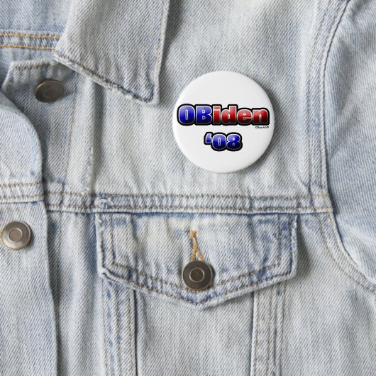 OBiden '08 Ronde Button 5,7 Cm (In situ)