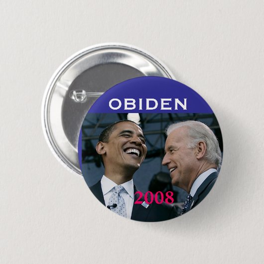 OBIDEN, 2008 - RONDE BUTTON 5,7 CM (Voorkant /achterkant)