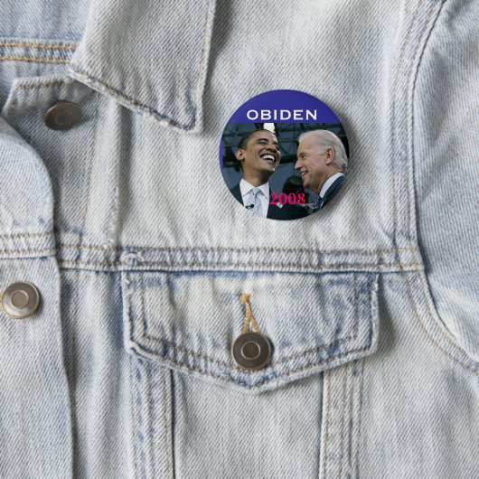 OBIDEN, 2008 - RONDE BUTTON 5,7 CM (In situ)