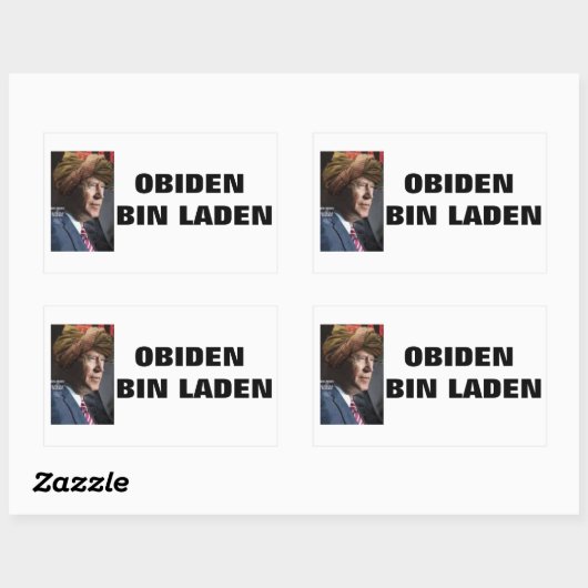 OBIDEN BIN LADEN STICKER (Vel)