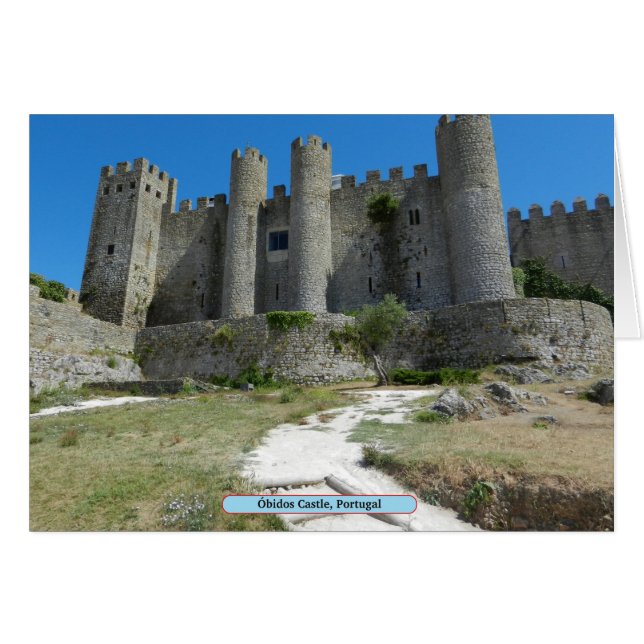 Óbidos Castle, Portugal (Voorkant Horizontaal)