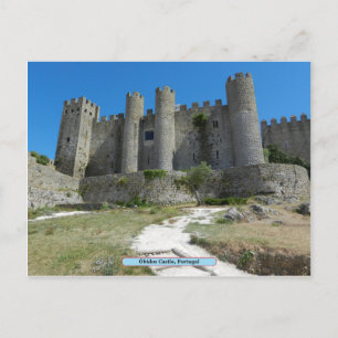 Óbidos Castle, Portugal Briefkaart