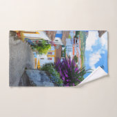 Obidos Flowers, Portugal Handdoek (Handdoek)