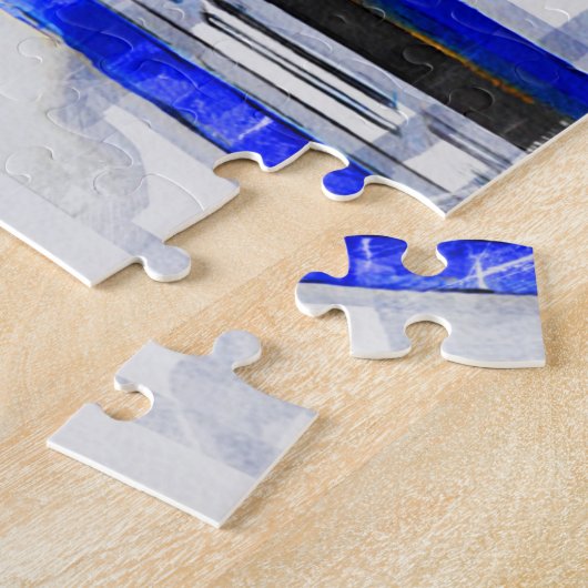 Obidos Flowers Puzzle Legpuzzel (Zijkant)