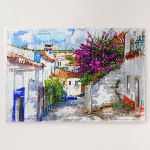 Obidos Flowers Puzzle Legpuzzel