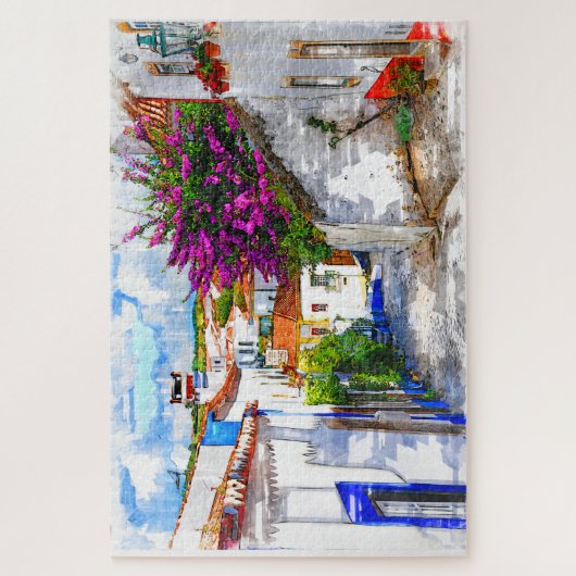 Obidos Flowers Puzzle Legpuzzel (Verticaal)