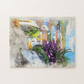 Obidos Flowers Puzzle Legpuzzel (Horizontaal)