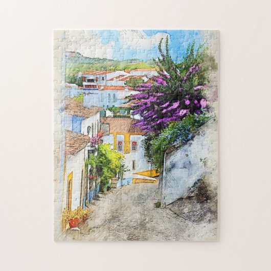 Obidos Flowers Puzzle Legpuzzel (Verticaal)