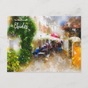 Obidos - Het echte Portugal Briefkaart