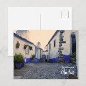 Obidos - Het echte Portugal Briefkaart (Voorkant / Achterkant)