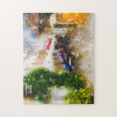 Obidos - Het echte Portugal Legpuzzel (Verticaal)