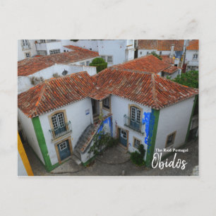 Obidos Twins-the Real Portugal Briefkaart