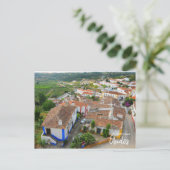 Obidos Village-The Real Portugal Briefkaart (Staand voorkant)