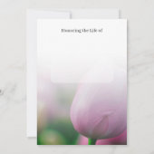 Obituarium, begrafenisuitnodiging bedankkaart (Achterkant)