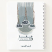 object_2_notitieboek spiraalvormige regelaar notitieboek (Achterkant)