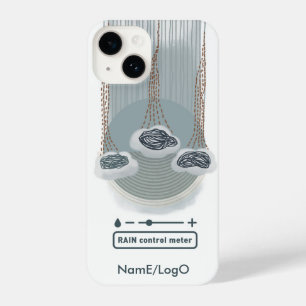 Object_2_rain control meter iPhone case 14 Hoesje