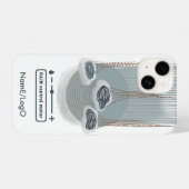 Object_2_rain control meter iPhone case iPhone Hoesje (Achterkant horizontaal)