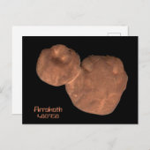 Object Arrokoth Kuiper Belt Briefkaart (Voorkant / Achterkant)