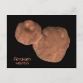 Object Arrokoth Kuiper Belt Briefkaart (Voorkant)