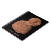 Object Arrokoth Kuiper Belt Notitieboek (Linkerzijde)