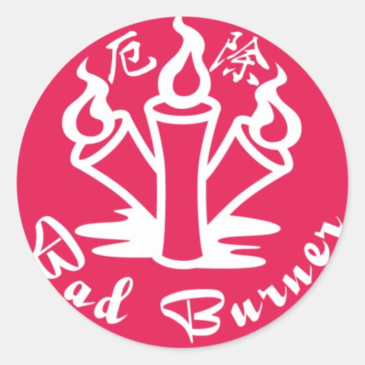 object talisman ronde sticker (Voorkant)